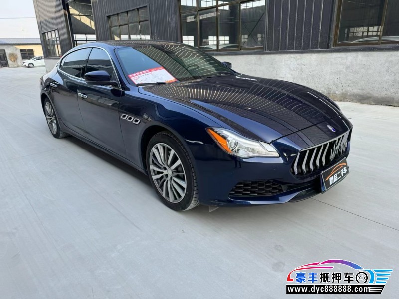 19年玛莎拉蒂总裁轿车抵押车出售