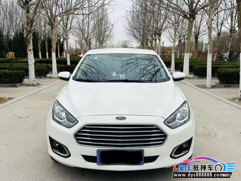 18年福特福睿斯轿车抵押车出售