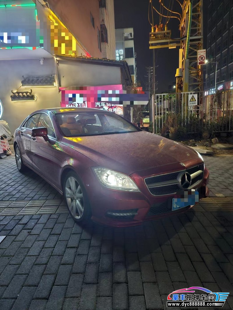 14年奔驰CLS轿车抵押车出售