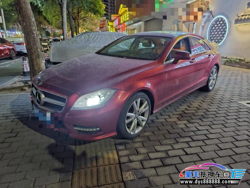 14年奔驰CLS轿车抵押车出售