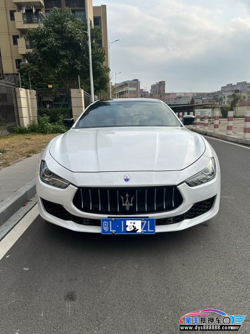14年玛莎拉蒂Ghibli轿车抵押车出售