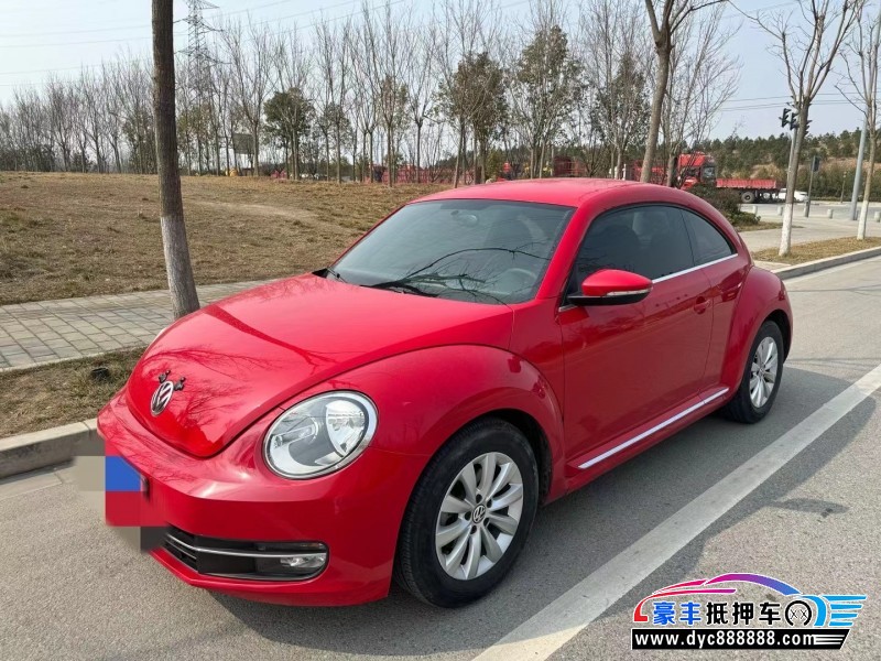 14年大众甲壳虫轿车抵押车出售