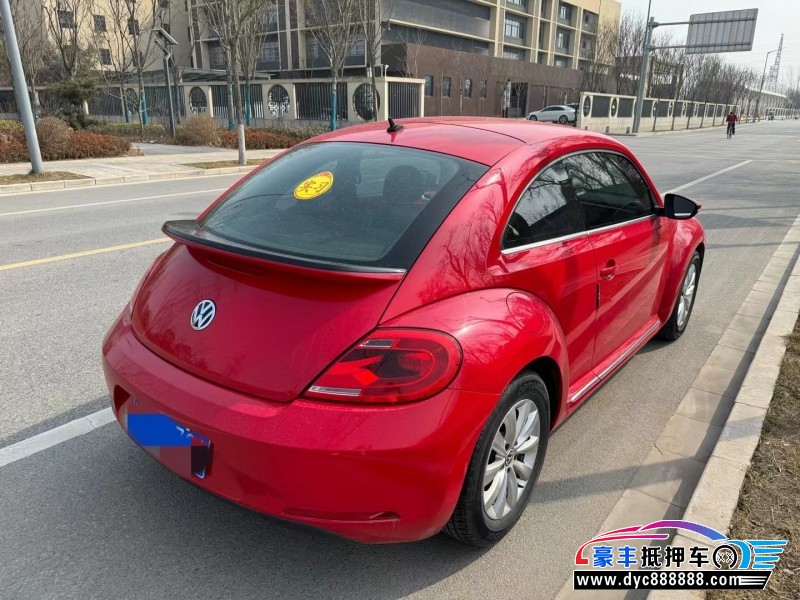 14年大众甲壳虫轿车抵押车出售