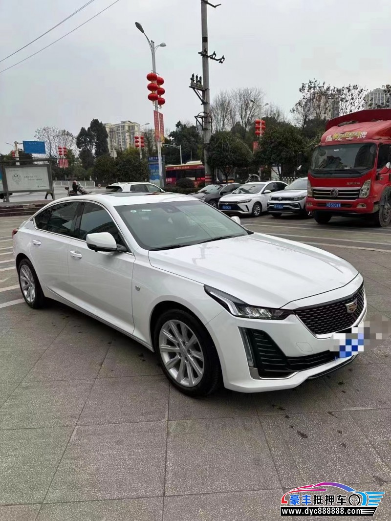 23年凯迪拉克CT5轿车抵押车出售