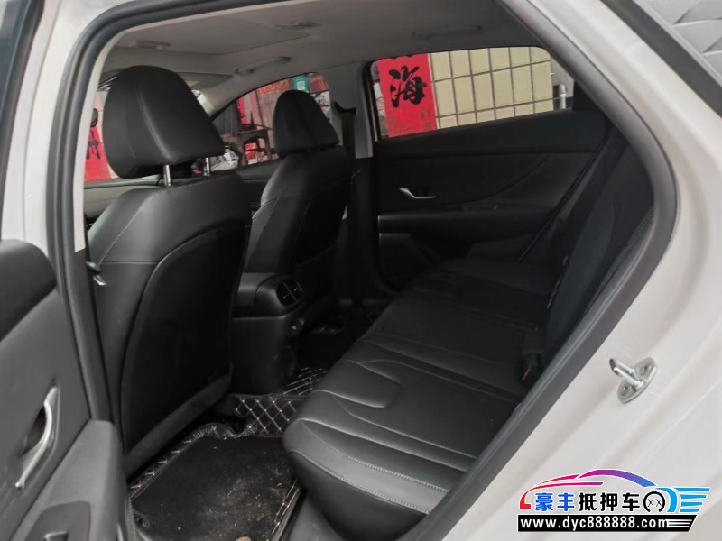 23年现代伊兰特轿车抵押车出售