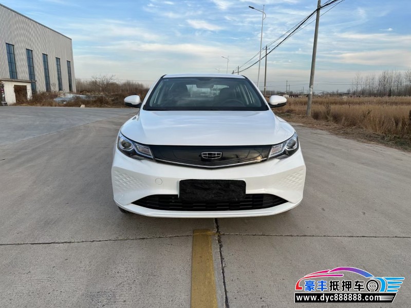 23年吉利帝豪EV轿车抵押车出售