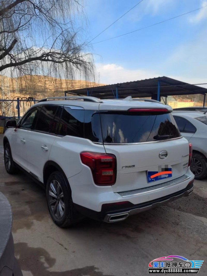 20年传祺GS8轿车抵押车出售