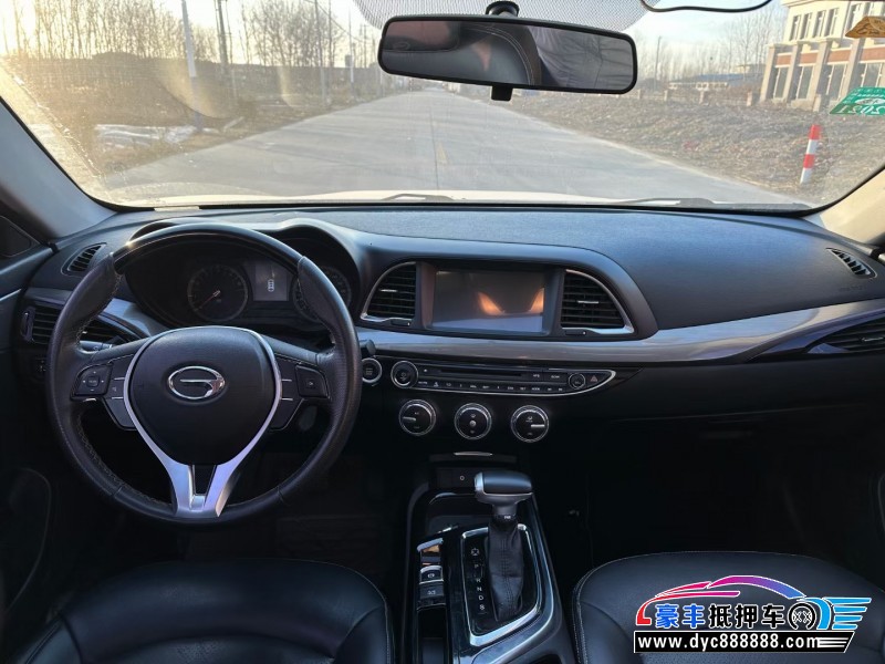 17年传祺GA6轿车抵押车出售