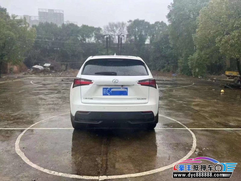 16年雷克萨斯NX轿车抵押车出售