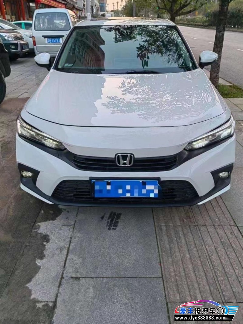 22年本田思域轿车抵押车出售