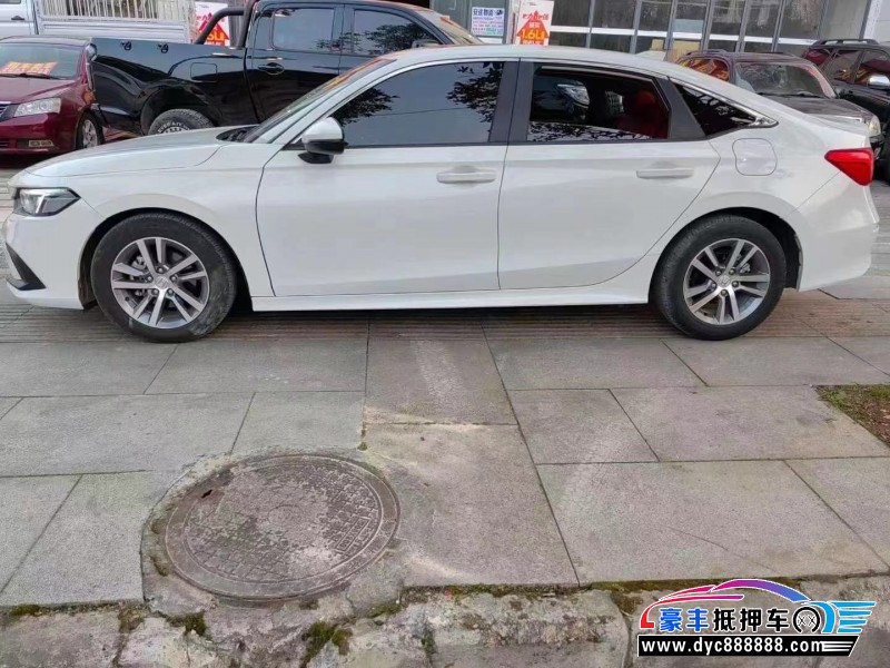 22年本田思域轿车抵押车出售