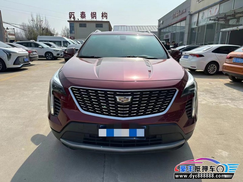 19年凯迪拉克XT4轿车抵押车出售