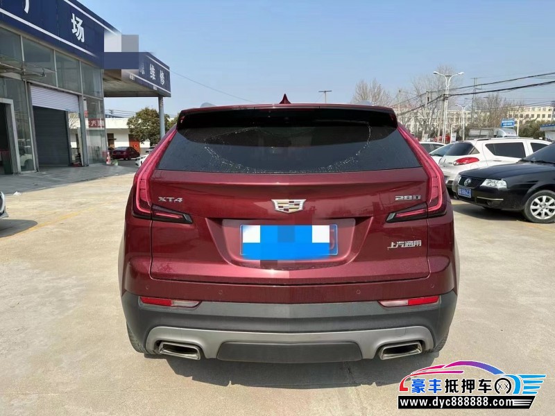 19年凯迪拉克XT4轿车抵押车出售