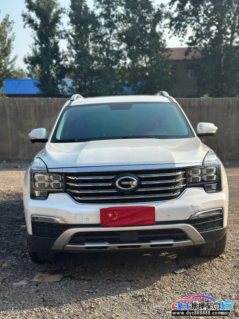 18年传祺GS8轿车抵押车出售