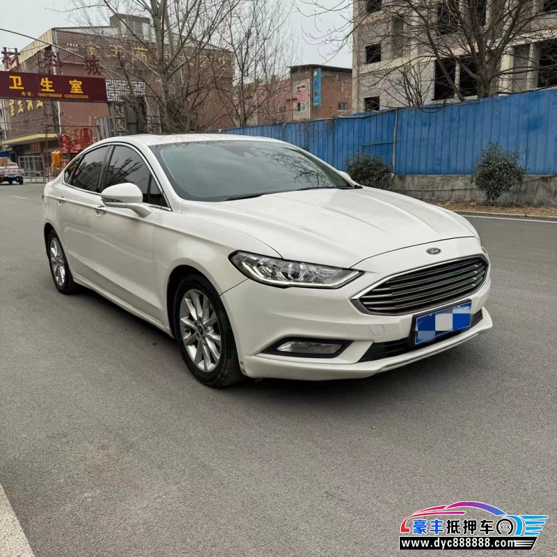 18年福特蒙迪欧轿车抵押车出售