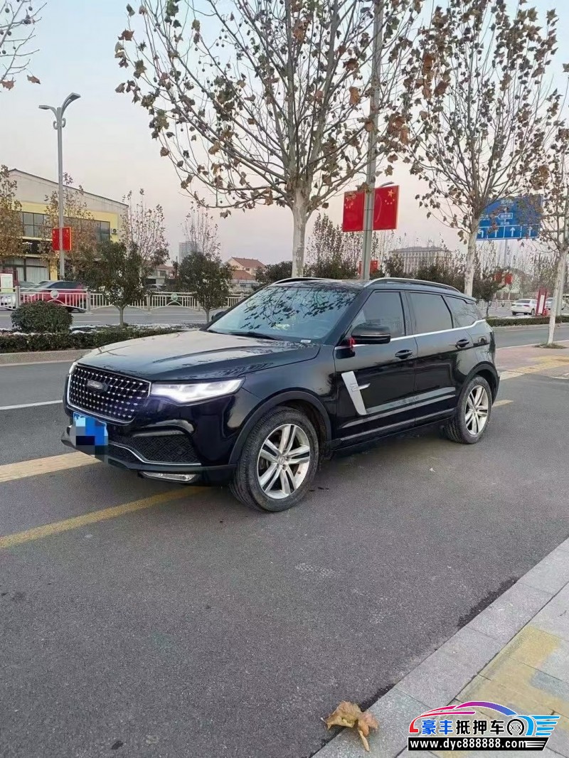 17年众泰T700轿车抵押车出售