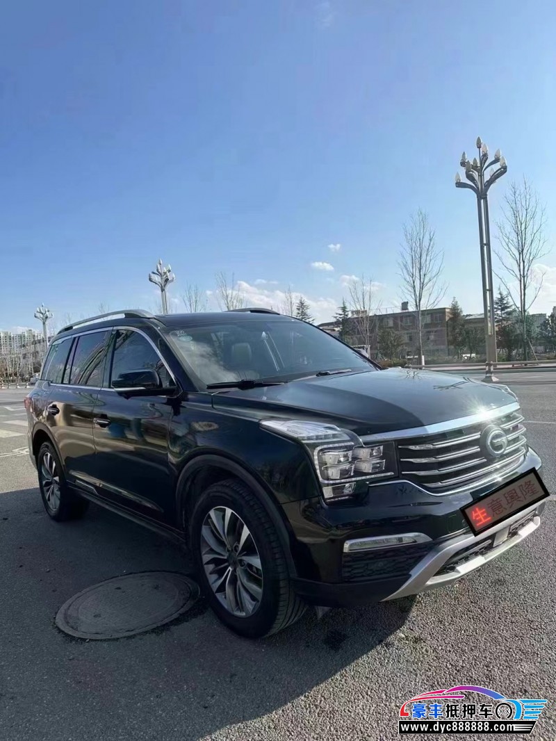 18年传祺GS8轿车抵押车出售