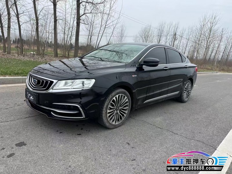 18年吉利博瑞轿车抵押车出售