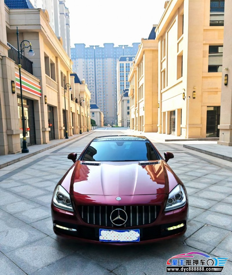 12年奔驰SLK轿车抵押车出售