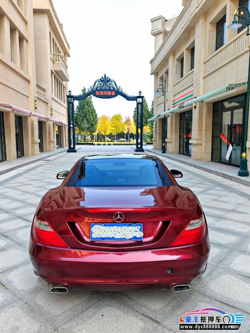 12年奔驰SLK轿车抵押车出售