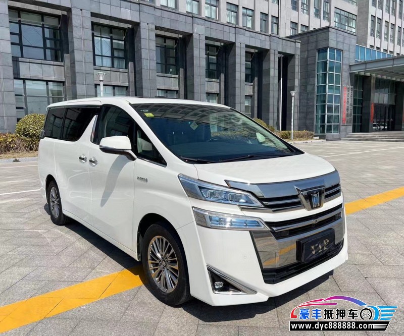 21年丰田威尔法轿车抵押车出售