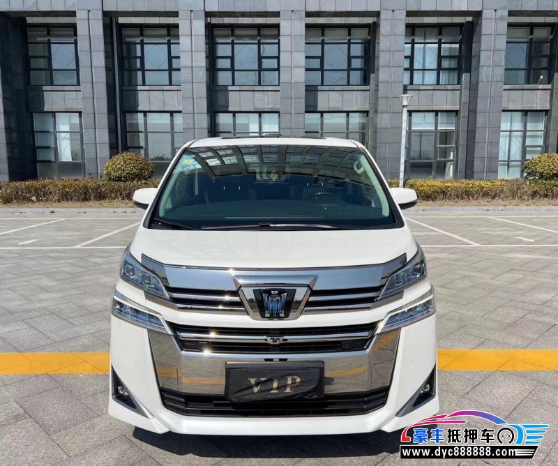 21年丰田威尔法轿车抵押车出售