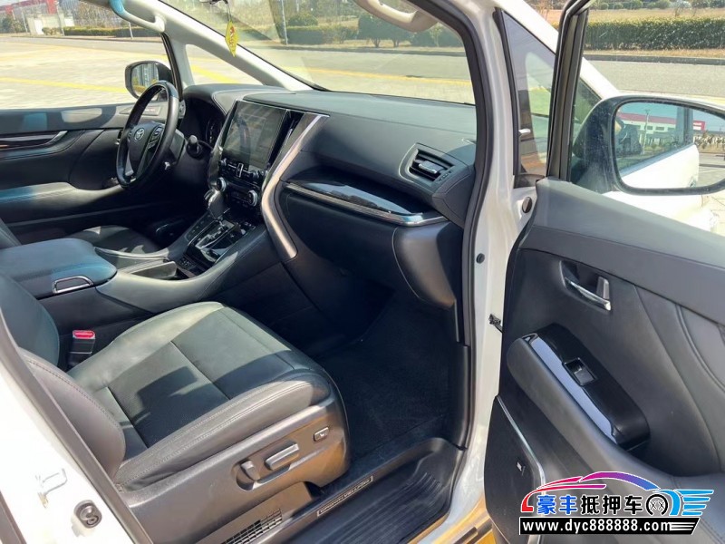 21年丰田威尔法轿车抵押车出售