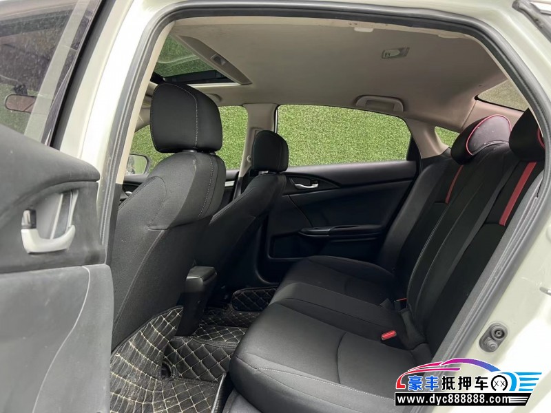 18年本田思域轿车抵押车出售