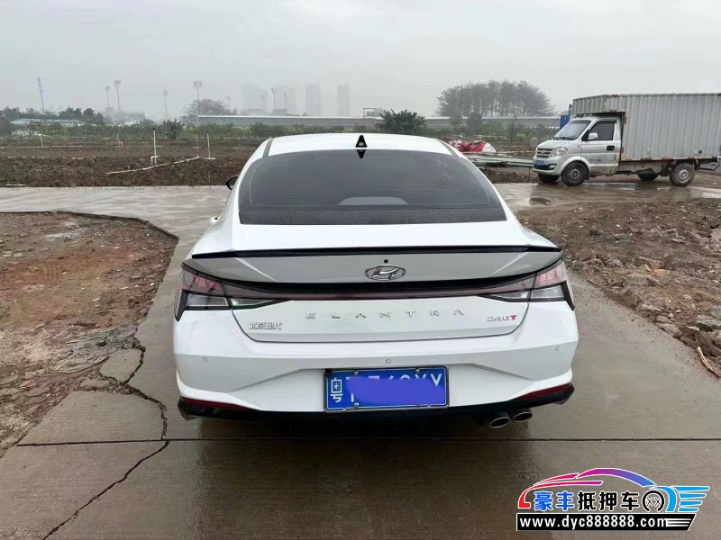 23年现代伊兰特轿车抵押车出售