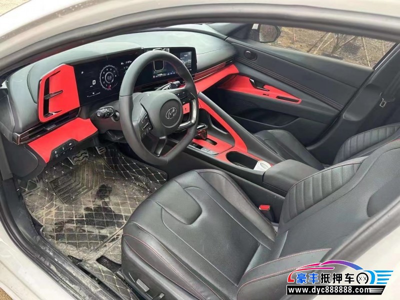 23年现代伊兰特轿车抵押车出售