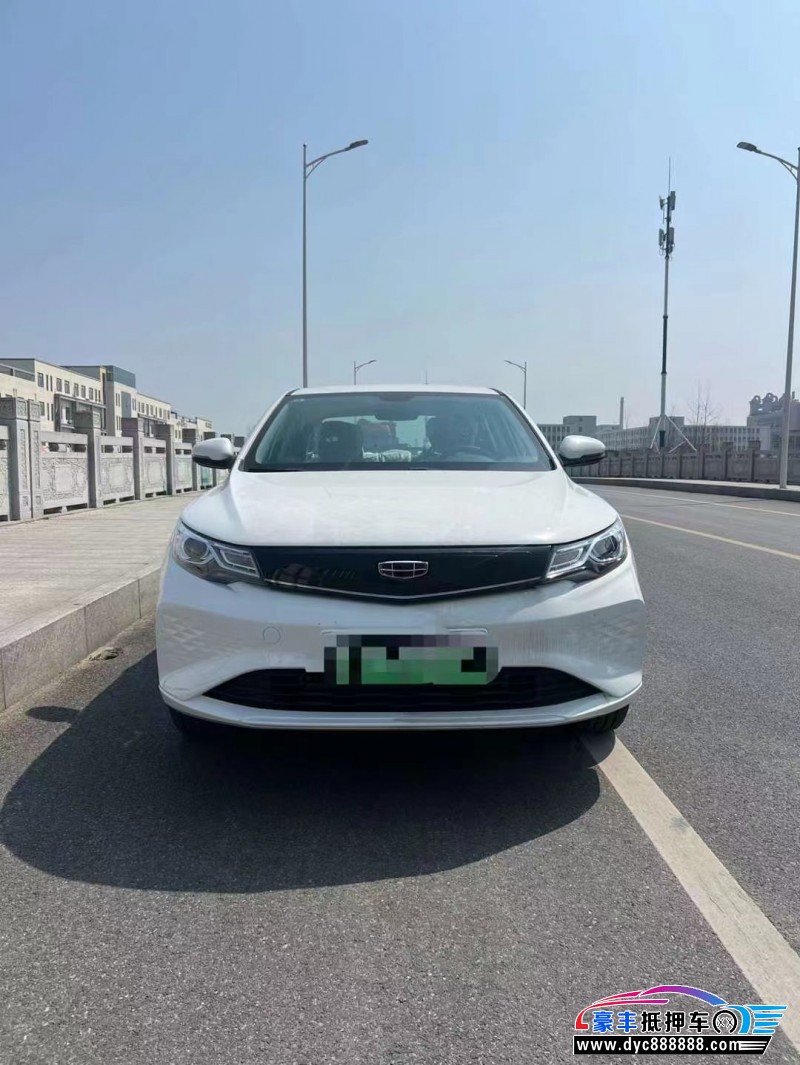 23年吉利帝豪EV轿车抵押车出售