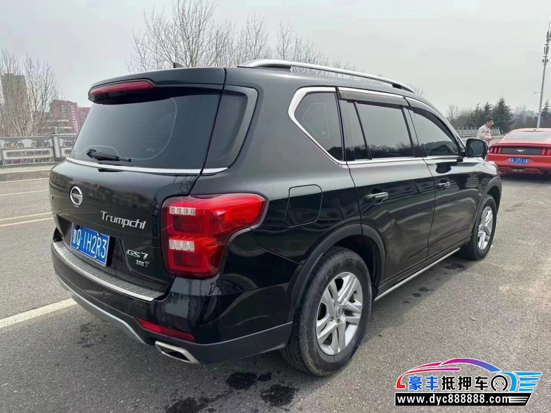 19年传祺GS7轿车抵押车出售