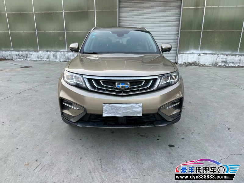 18年吉利博越SUV抵押车出售