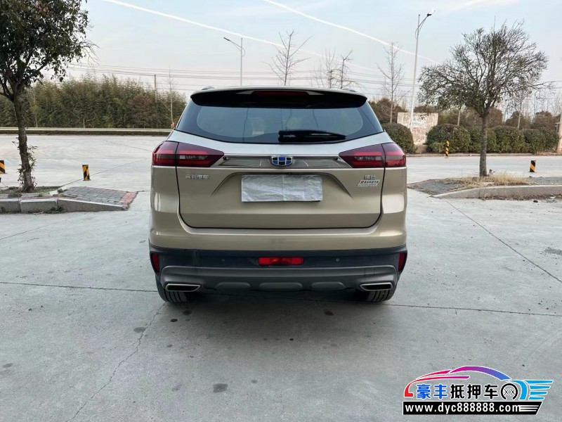 18年吉利博越SUV抵押车出售