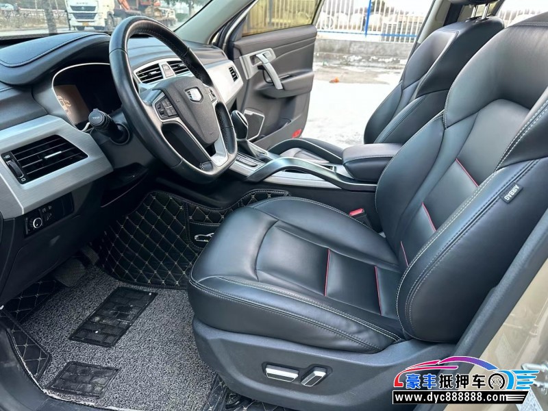 18年吉利博越SUV抵押车出售