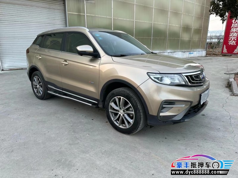 18年吉利博越SUV抵押车出售