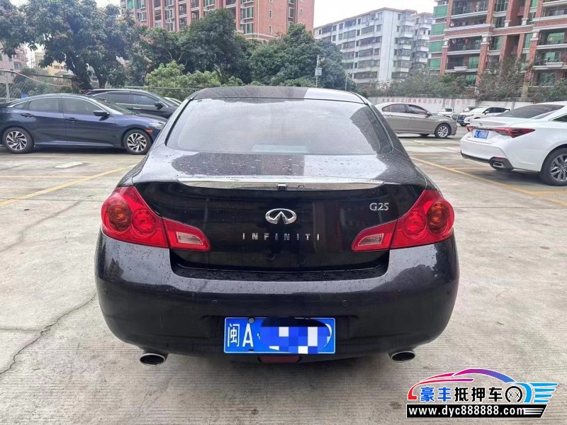 12年英菲尼迪G25轿车抵押车出售