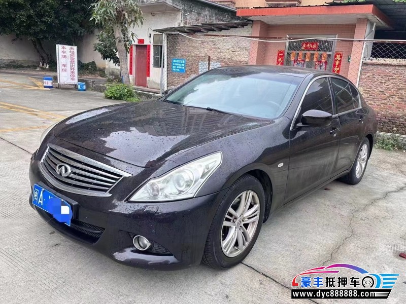 12年英菲尼迪G25轿车抵押车出售