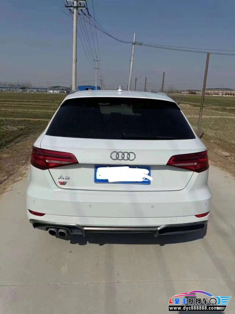 18年奥迪A3轿车抵押车出售