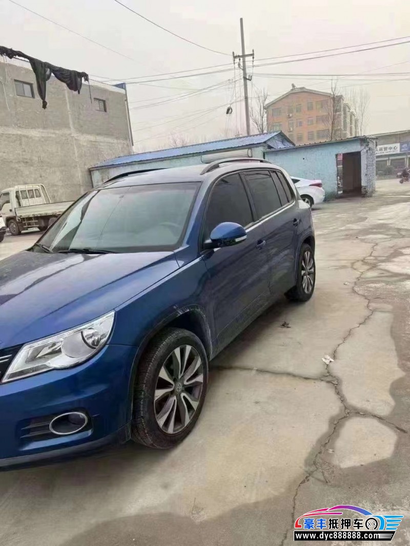 11年大众途观轿车抵押车出售