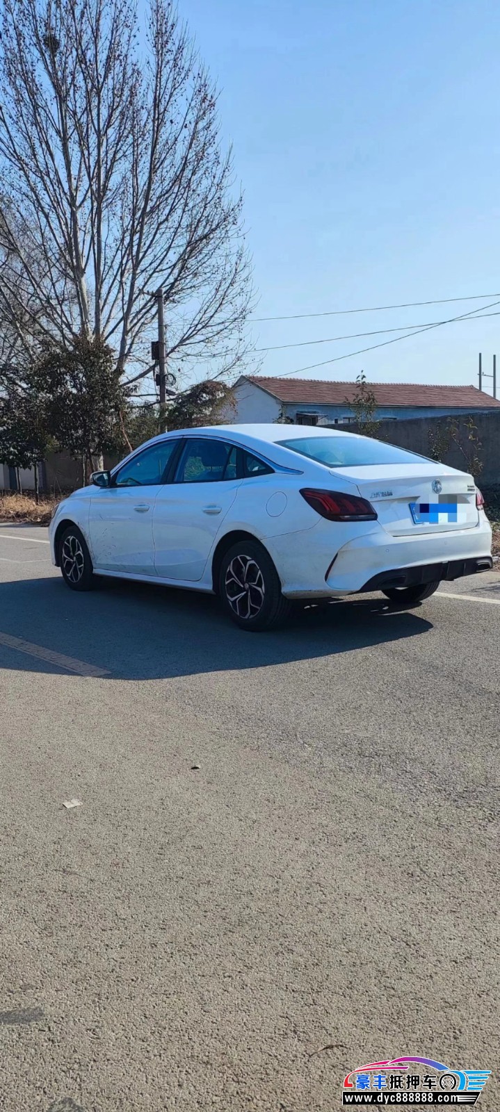 24年名爵5轿车抵押车出售