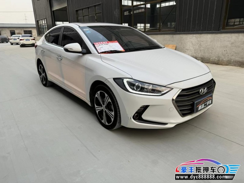 18年现代领动轿车抵押车出售