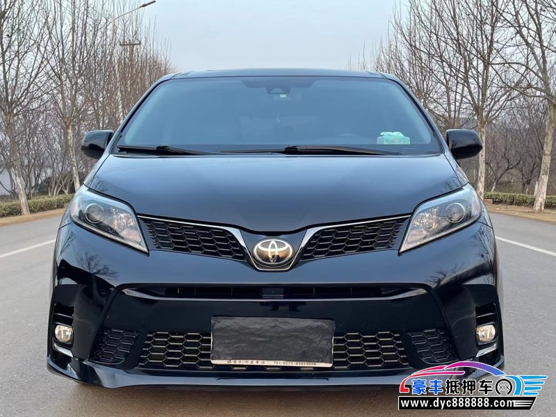 18年丰田塞纳MPV抵押车出售