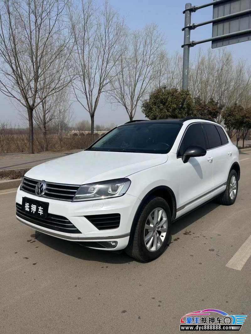 17年大众途锐SUV抵押车出售