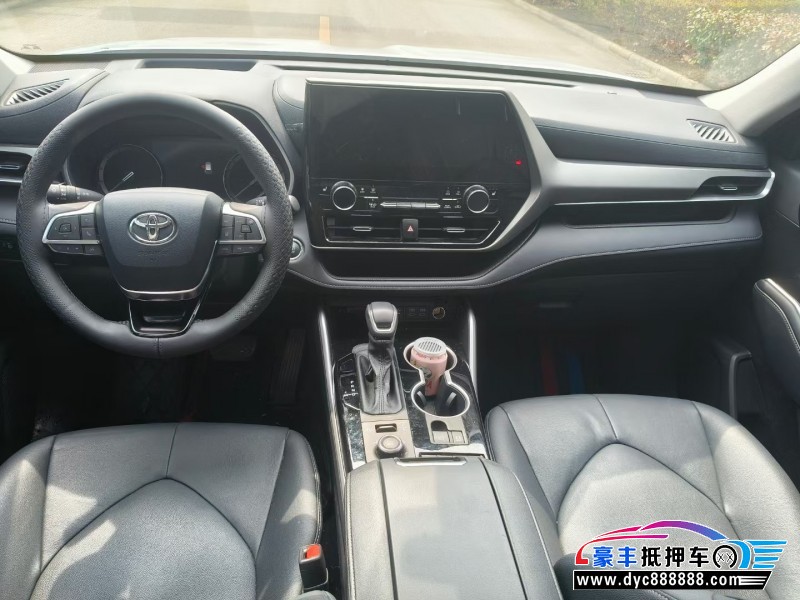 23年丰田汉兰达SUV抵押车出售