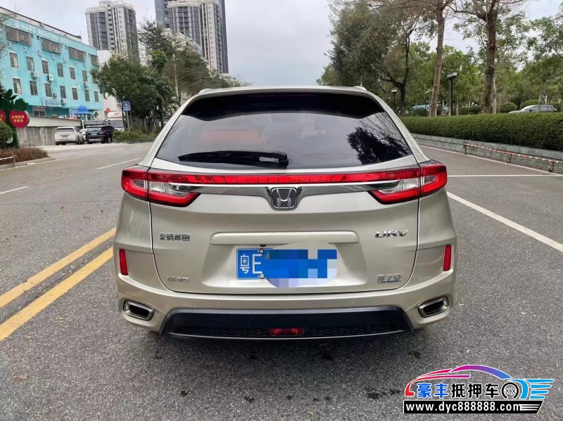 18年本田UR-V轿车抵押车出售