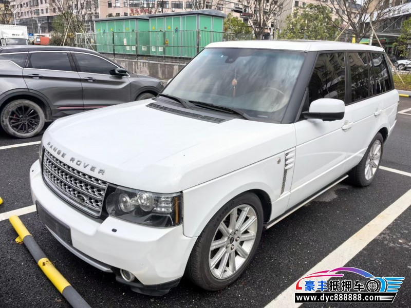 13年路虎揽胜行政轿车抵押车出售
