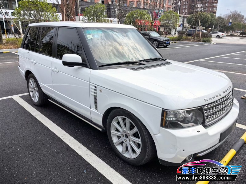 13年路虎揽胜行政轿车抵押车出售