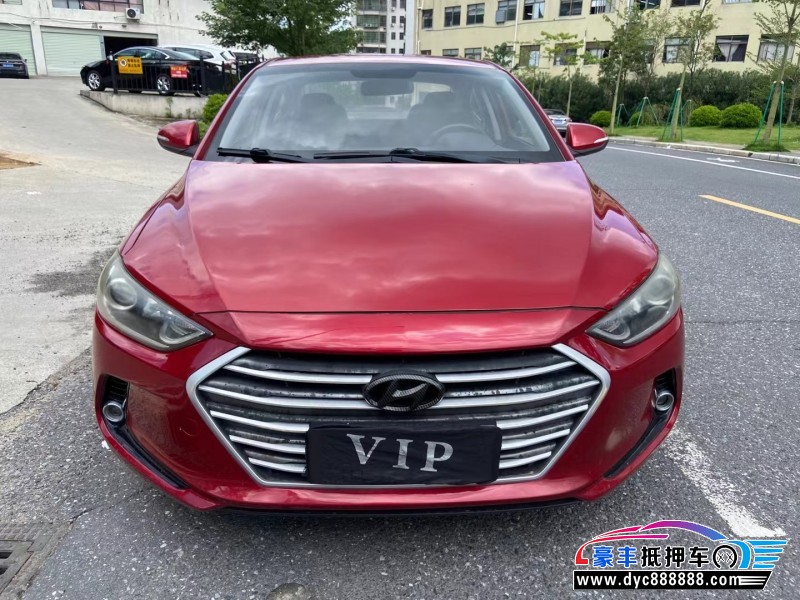 18年现代领动轿车抵押车出售