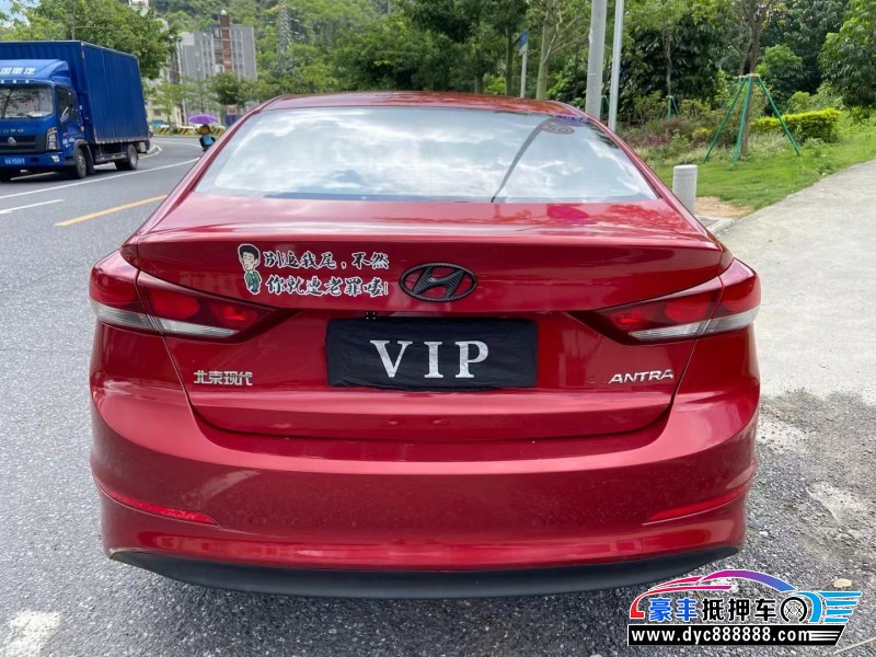 18年现代领动轿车抵押车出售